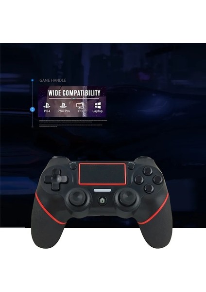 Kablosuz Siyah Yeşil-Kablosuz Denetleyici Ps4 Playstation Ps 4 Play Station Pro Slim Pc Gamepad Bluetooth USB Uzaktan Kumanda Oyun Pedi Aksesuarları (Yurt Dışından)