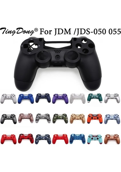 N13-JDM 050 055 JDS-050 JDS-055 Ön ve Arka Konut Shell Kılıf Kapak Değiştirme Dualshock 4 Ps4 Pro Slim Denetleyici (Yurt Dışından)