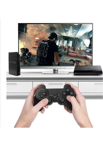 2 Adet 1 Alıcı-2.4g Kablosuz Gamepad Oyun Denetleyicisi Pc/android Tv Kutusu/oyun Çubuğu Video Oyunu Konsolu USB Joystick (Yurt Dışından)