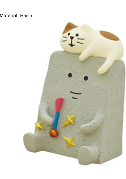 Kediler Rakamlar Narin Mükemmel Işçilik Kediler Aksiyon Şekilli Kalıp Modeli (Yurt Dışından)