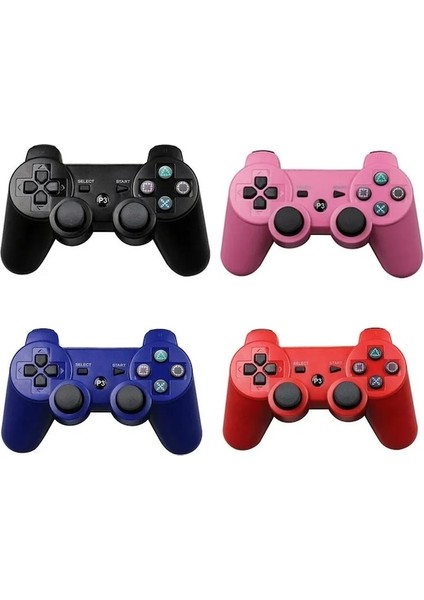 Sıyah-Kablosuz Denetleyici Sony Ps3 Denetleyicisi Için Ps3 Bluetooth Kablosuz Joystick Ps3 Konsolu Gamepad Pc Gamepad (Yurt Dışından)
