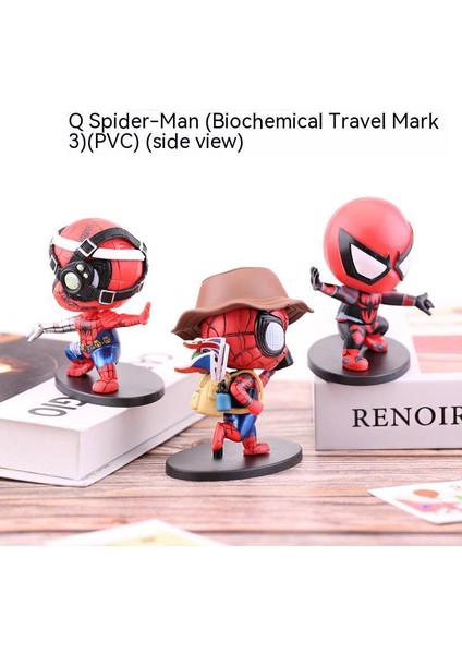 Marvel Olağanüstü Örümcek Adam El Yapımı Bebek Bebek Makinesi Bükülmüş Yumurta Katı Bebek Araba Kek Dekoratif Süsler (Yurt Dışından) fiyatları