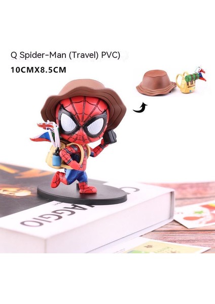 Marvel Olağanüstü Örümcek Adam El Yapımı Bebek Bebek Makinesi Bükülmüş Yumurta Katı Bebek Araba Kek Dekoratif Süsler (Yurt Dışından) fırsatları