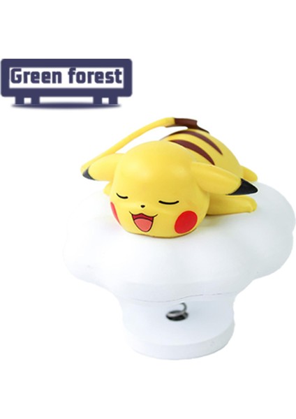 Yeşil Orman Pikachus Şekil Gerçekçi Şekil Aksiyon Figürü Anime Bebek Modeli Oyuncak (Yurt Dışından) fiyatları