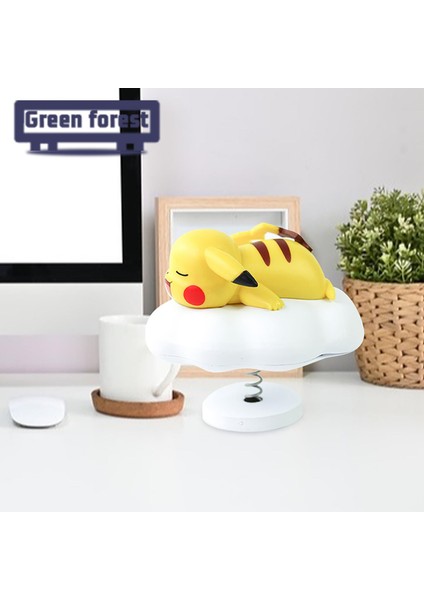 Yeşil Orman Pikachus Şekil Gerçekçi Şekil Aksiyon Figürü Anime Bebek Modeli Oyuncak (Yurt Dışından) fırsatları
