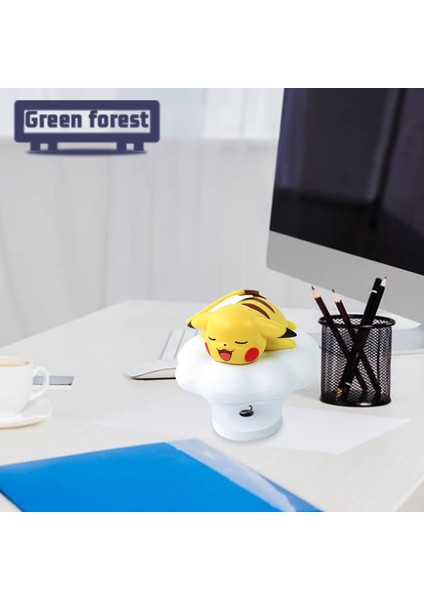 Yeşil Orman Pikachus Şekil Gerçekçi Şekil Aksiyon Figürü Anime Bebek Modeli Oyuncak (Yurt Dışından) indirimleri