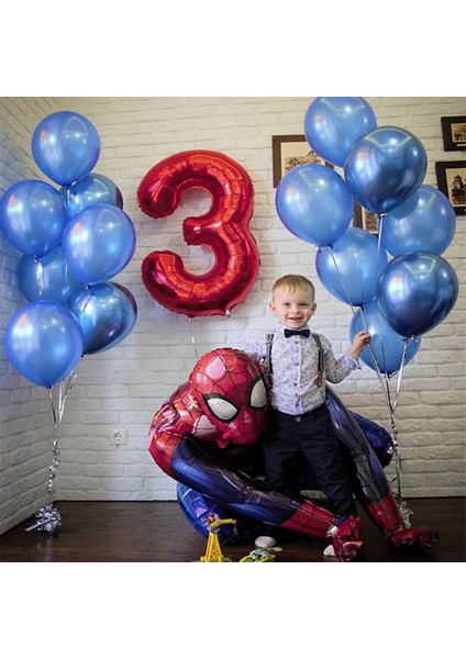 1 Takım Marvel Örümcek Adam Kahraman 3D Alüminyum Balon Anime Figürleri Kawaii Aksiyon Figürü Doğum Günü Partisi Dekoru Çocuklar Şişme Oyuncak Hediye (Yurt Dışından) fiyatları
