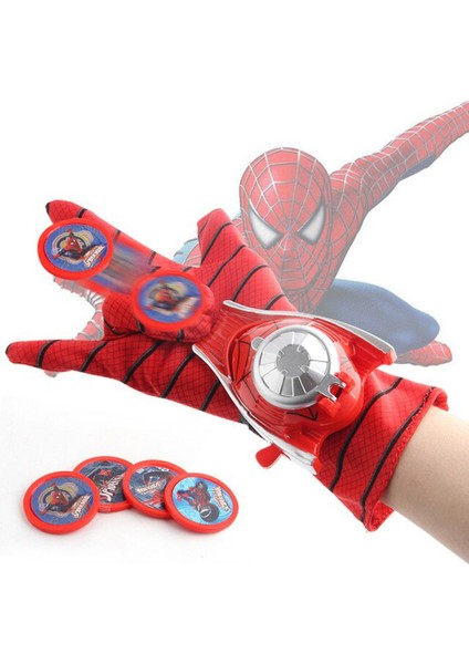 Disney Marvel Avengers Örümcek Adam Kaptan Amerika Hulk Plastik Cosplay Eldiven Aksiyon Figürleri Oyuncaklar Başlatıcısı Çocuklar Doğum Günü Hediyeleri (Yurt Dışından)