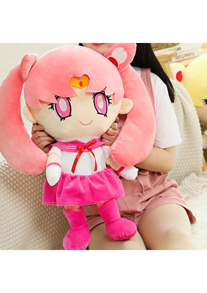 Peluş Bebek Simüle Ince Dikişli Pp Pamuk Sailor Moon Peluş Oyuncak Bebek Ev Süsleme Için (Yurt Dışından)
