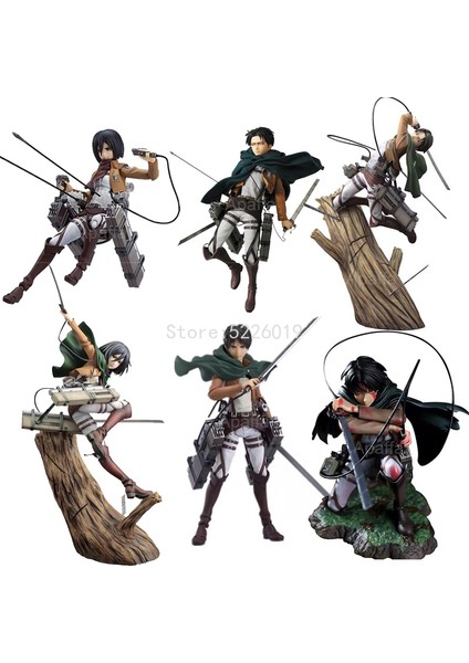 28 cm Titan Levi Ackerman Anime Artfx J Mikasa Ackerman Aksiyon Figürü Shingeki Hiçbir Kyojin Eren Yeager Şekil Oyuncaklar (Yurt Dışından) fiyatları