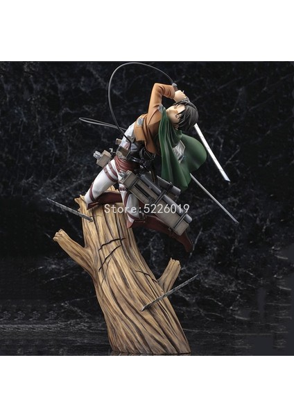 28 cm Titan Levi Ackerman Anime Artfx J Mikasa Ackerman Aksiyon Figürü Shingeki Hiçbir Kyojin Eren Yeager Şekil Oyuncaklar (Yurt Dışından) modelleri