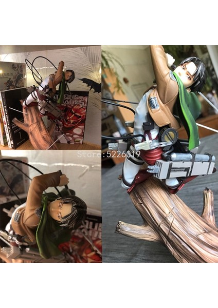 28 cm Titan Levi Ackerman Anime Artfx J Mikasa Ackerman Aksiyon Figürü Shingeki Hiçbir Kyojin Eren Yeager Şekil Oyuncaklar (Yurt Dışından) fırsatları