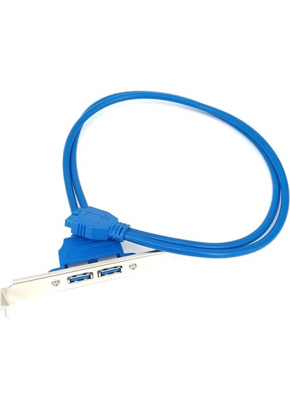 USB 3.0 Arka Panel Genişletme Braketi - 20 Pimli Başlık Kablosu (2 Bağlantı Noktalı) Yüksek Kaliteli Sıcak Satış Aksesuarları (Yurt Dışından)