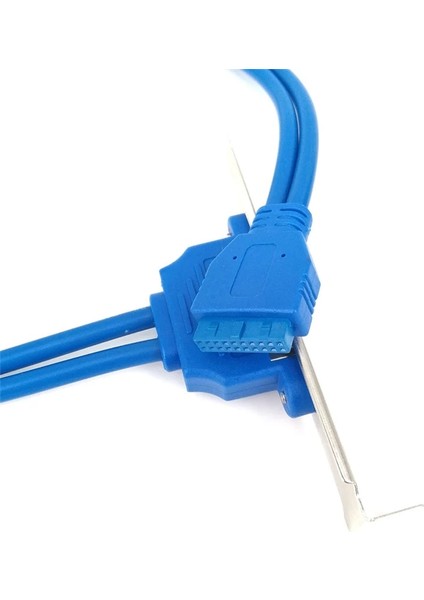 USB 3.0 Arka Panel Genişletme Braketi - 20 Pimli Başlık Kablosu (2 Bağlantı Noktalı) Yüksek Kaliteli Sıcak Satış Aksesuarları (Yurt Dışından)