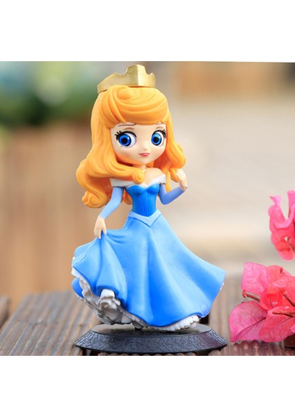 14 cm Disney Q Posket Prenses Aurora Uyku Güzeli Oyuncaklar Bebek Pvc Aksiyon Şekilli Kalıp Bebek Oyuncak Kek Dekorasyon Çocuk Hediye Için (Yurt Dışından)