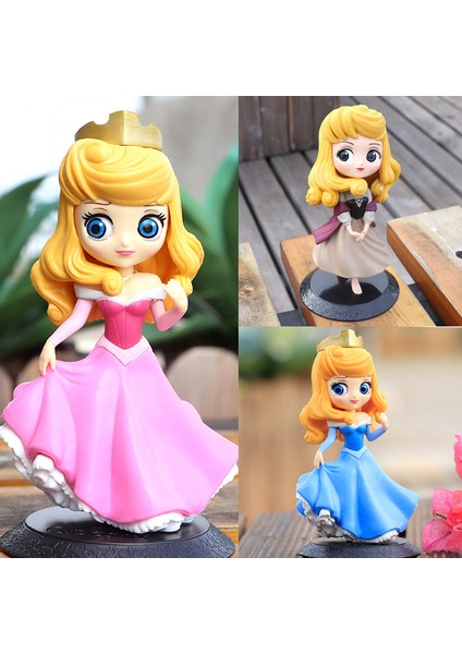 14 cm Disney Q Posket Prenses Aurora Uyku Güzeli Oyuncaklar Bebek Pvc Aksiyon Şekilli Kalıp Bebek Oyuncak Kek Dekorasyon Çocuk Hediye Için (Yurt Dışından) indirimleri