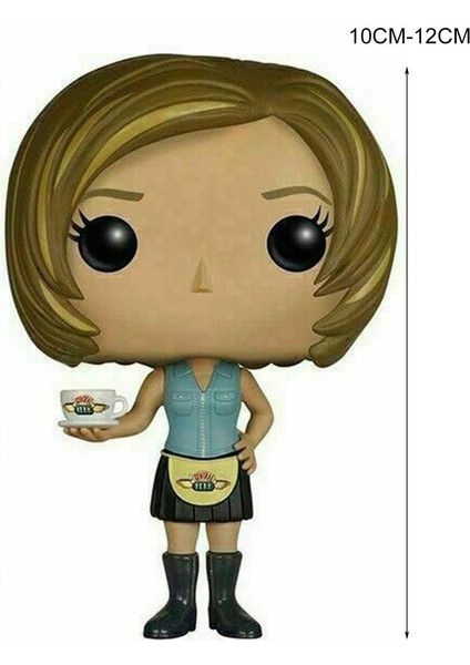 Childrenworld Minyatür Anime Funko Pop Arkadaşlar Aksiyon Karikatür Model Oyuncak (Yurt Dışından)