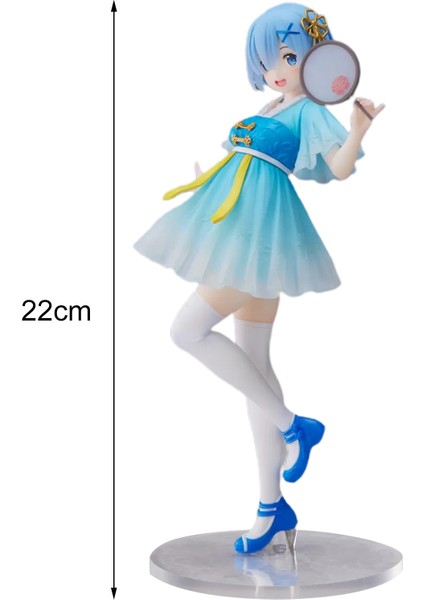 Childrenworld Rem Model Oyuncak Tahsil Aksiyon Figürü Anime Takım Elbise Kız Modeli Oyuncak (Yurt Dışından)