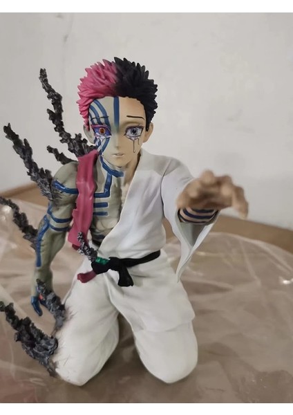 15CM Iblis Avcısı Akaza Anime Figürü Juuni Kitsuki Akaza Aksiyon Figürü Tanjirou/zenitsu Hiçbir Yaiba Heykelcik Modeli Bebek Oyuncak (Yurt Dışından) modelleri