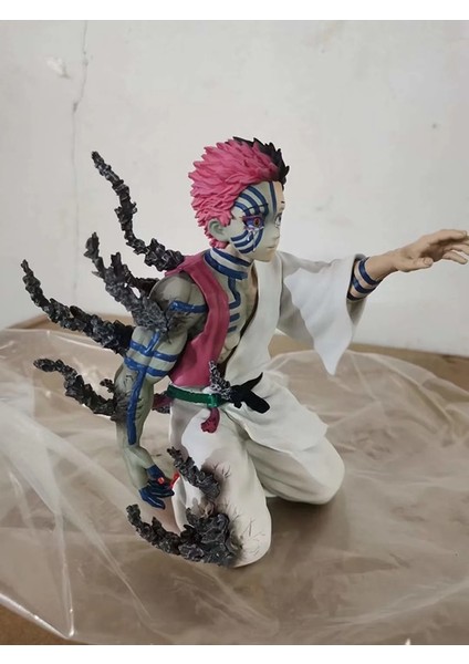 15CM Iblis Avcısı Akaza Anime Figürü Juuni Kitsuki Akaza Aksiyon Figürü Tanjirou/zenitsu Hiçbir Yaiba Heykelcik Modeli Bebek Oyuncak (Yurt Dışından) fırsatları