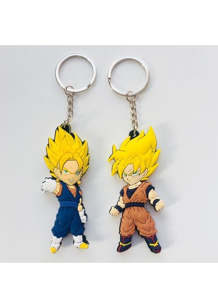 Dragon Topu Anime Aksiyon Figürü Anahtarlık Aksesuarları Takılar Pvc Kakarotto Son Goku Anahtarlık Kolye Tutucu Oyuncaklar Çocuklar Için Hediye (Yurt Dışından)