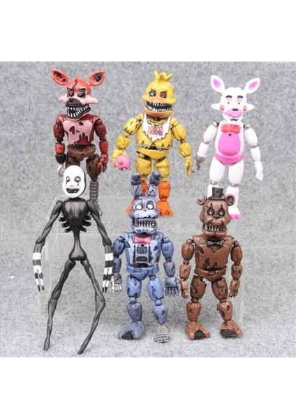 Beş Gece Freddy Anime Figürü Ayı Aksiyon Figürü Pvc Modeli Freddy Oyuncaklar Çocuklar Için Hediyeler (Yurt Dışından) modelleri