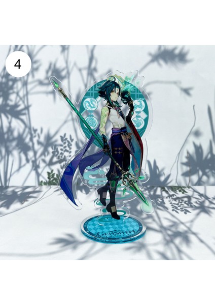 Yeşil Ev Standı Ekran Şeffaf Baskı Masası Dekoru Genshin Etki Daimi Tabelası (Yurt Dışından) fiyatları