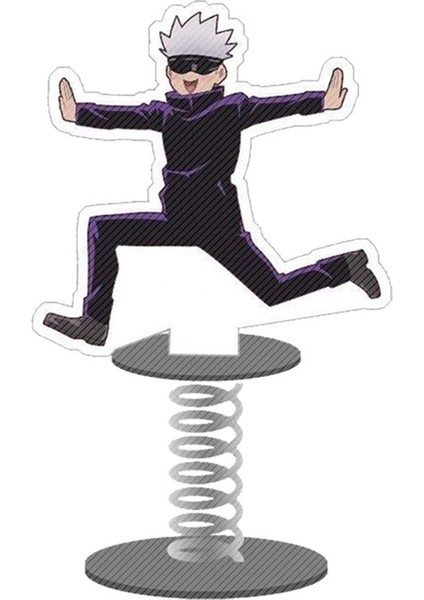 Childrenworld Akrilik Standı Karikatür Anime Aksiyon Gerçekçi Jujutsu Kaisen Şekil Oyuncak (Yurt Dışından)