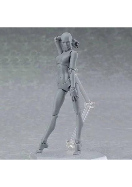 13 cm Aksiyon Figürü Oyuncakları Sanatçı Hareketli Erkek Kadın Ortak Şekil Pvc Vücut Modeli Manken Sanat Kroki Beraberlik Heykelcik (Yurt Dışından)