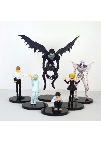Anime Death Note Figürleri Heykeli Oyuncak Ryuuku 6 Inç Pvc Aksiyon Figürleri Modeli Film Koleksiyon Model Oyuncak Çocuklar Hediye Bebek Heykeli (Yurt Dışından)