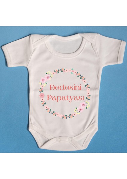Patobaby Pamuklu Bebek Zıbını Dedesinin Papatyası Yazılı