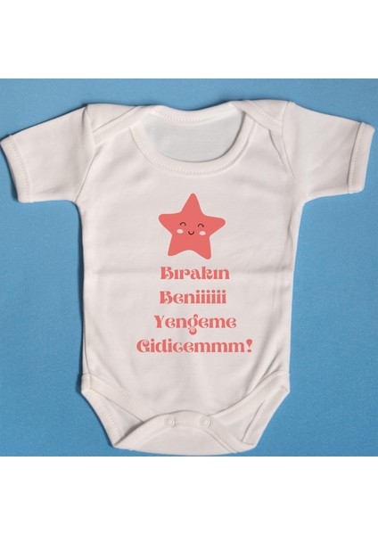 Patobaby Pamuklu Bebek Zıbını Isme Özel Yengeme Gidicem