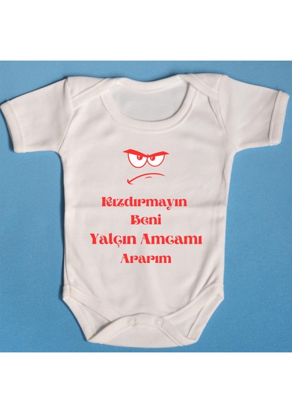 Patobaby Pamuklu Bebek Zıbını Isme Özel Amcamı Ararım