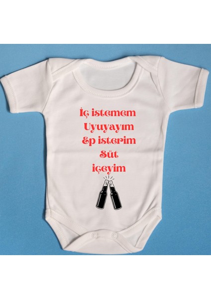 Patobaby Pamuklu Bebek Zıbını Süt Içeyim