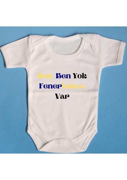 Patobaby Pamuklu Bebek Zıbını Sen Ben Yok Fenerbahçe Var