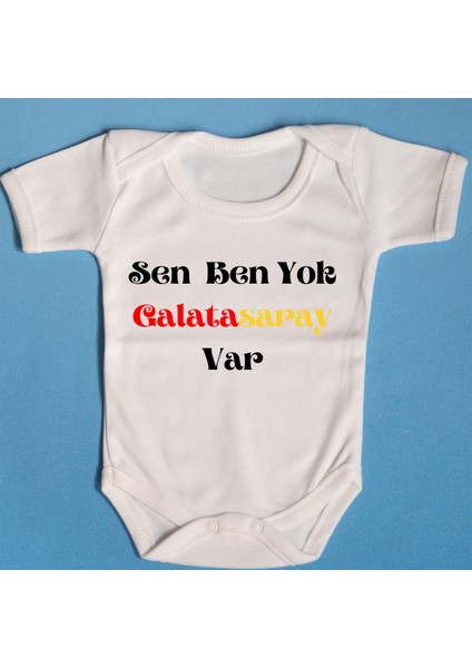 Patobaby Pamuklu Bebek Zıbını Galatasaray Var