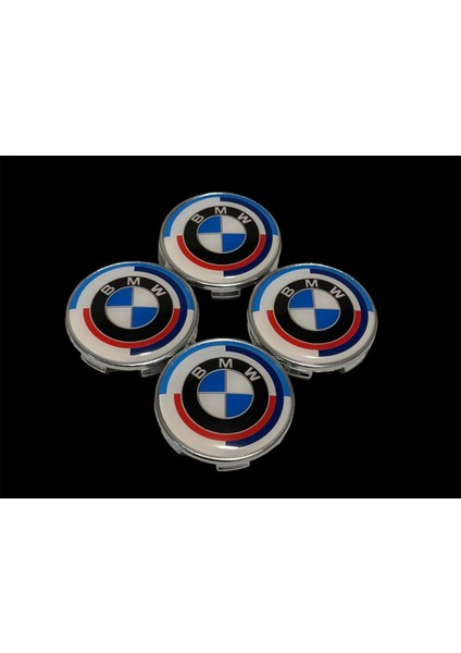 Emcar Bmw 50.nesil 16-17-18 Jant Göbeği 4lü Paket