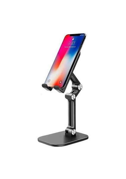 Çetiner Group Buffer® Plastik Ayarlanabilir Kaydırmaz Taban Telefon Tablet Standı