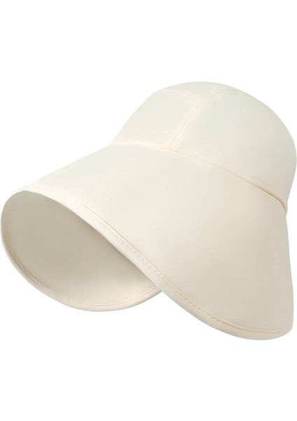 Kadınlar Için Ilkbahar ve Yaz Güneş Koruma Şapkası, Buz Ipek Serin Güneş Şapkası, Anti-Uv Güneş Şapkası, Şık ve Çok Yönlü Geniş Kenarlı Şapka (Yurt Dışından)