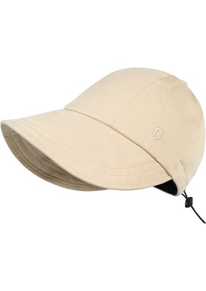 Dört Mevsim Balıkçı Şapkası Kadın Saf Pamuk Rahat Sivri Şapka Büyük Baş Çevresi Yüzü Gösteren Küçük Düz Şapka Düz Renk Çok Yönlü Yumuşak Silindir Şapka (Yurt Dışından)