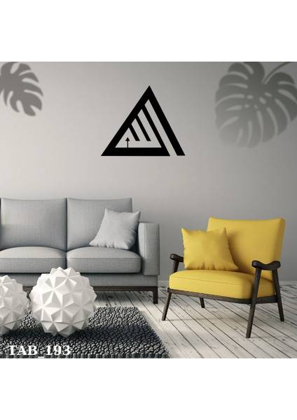 Allah Yazılı Üçgen Tablo