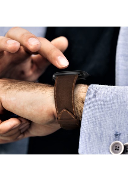 Apple Watch Deri Kordon 38MM 40MM 41MM 3 4 5 6 7 Se 8 9 Uyumlu Hakiki Deri Kayış Taba fırsatları