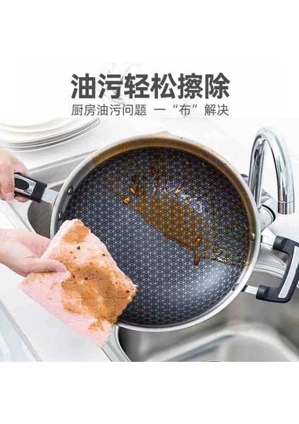 Bordo Tarzı 3 Parça Adet Temizlik Bezi Mutfak Anti-Yağ Silme Bezleri Emici Mikrofiber Paçavralar Ev Yıkama Bulaşık Mutfak Havluları (Yurt Dışından) indirimleri