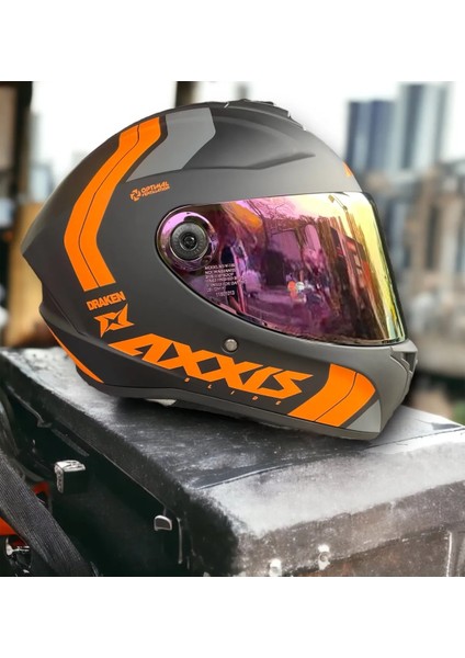 Axxıs Draken S Slıde B4 Mat Fluor Orange modelleri