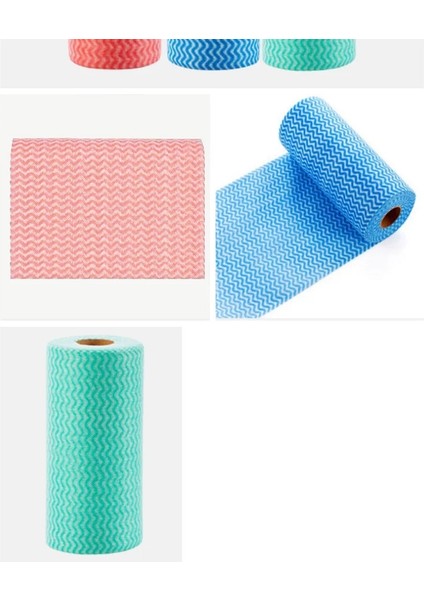 Kırmızı Stil Yeniden Kullanılabilir Tembel Paçavralardan Rulo Bambu Havlular Mutfak Için Islak ve Kuru Bulaşık Bezleri Havlu Ruloları Organik Bulaşık Bezi (Yurt Dışından) indirimleri