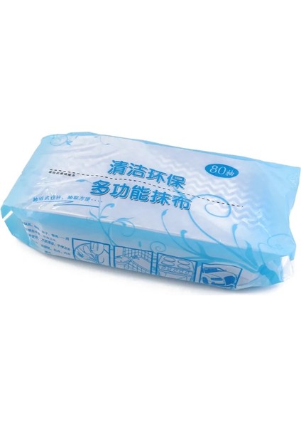 Mavi Stil 80 Çekmeli Mutfak Çevre Dostu Tek Kullanımlık Dokunmamış Yağsız Temizlik Bezi Mutfak Havlusu Içeren Bir Torba (Yurt Dışından)