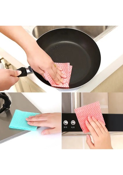 Pembe Tarzı 80 Çekmeli Mutfak Çevre Dostu Tek Kullanımlık Dokunmamış Yağsız Temizlik Bezi Mutfak Havlusu Içeren Bir Torba (Yurt Dışından) modelleri