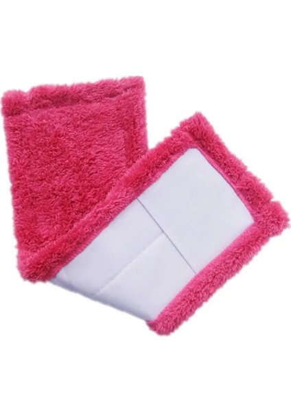 Kırmızı Stil Mercan Kadife Paspas Bezi Kafa Kalın Düz Paspas Bezi Kafa Değiştirme Ev Şirketi Temizlik Paspası Bezi Dayanıklı Aksesuarlar (Yurt Dışından)