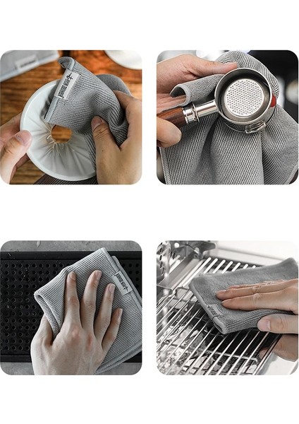 FG5406 Tarzı Kahve Espresso Makinesi Için Temizlik Havluları Kahve Barı Köşe Temizleme Aksesuarları Barista Araçları Mutfak Temizlik Bezi (Yurt Dışından)