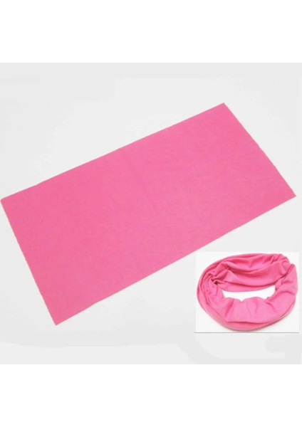 Pembe Tarzı Yeni Bisiklet Motosiklet Sürekli Değişen Boyun Yüz Kayak Kafa Bandı Düz Renk Eşarp A74 (Yurt Dışından)